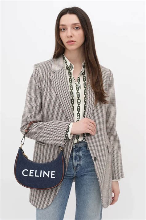 celine denim ava bag.